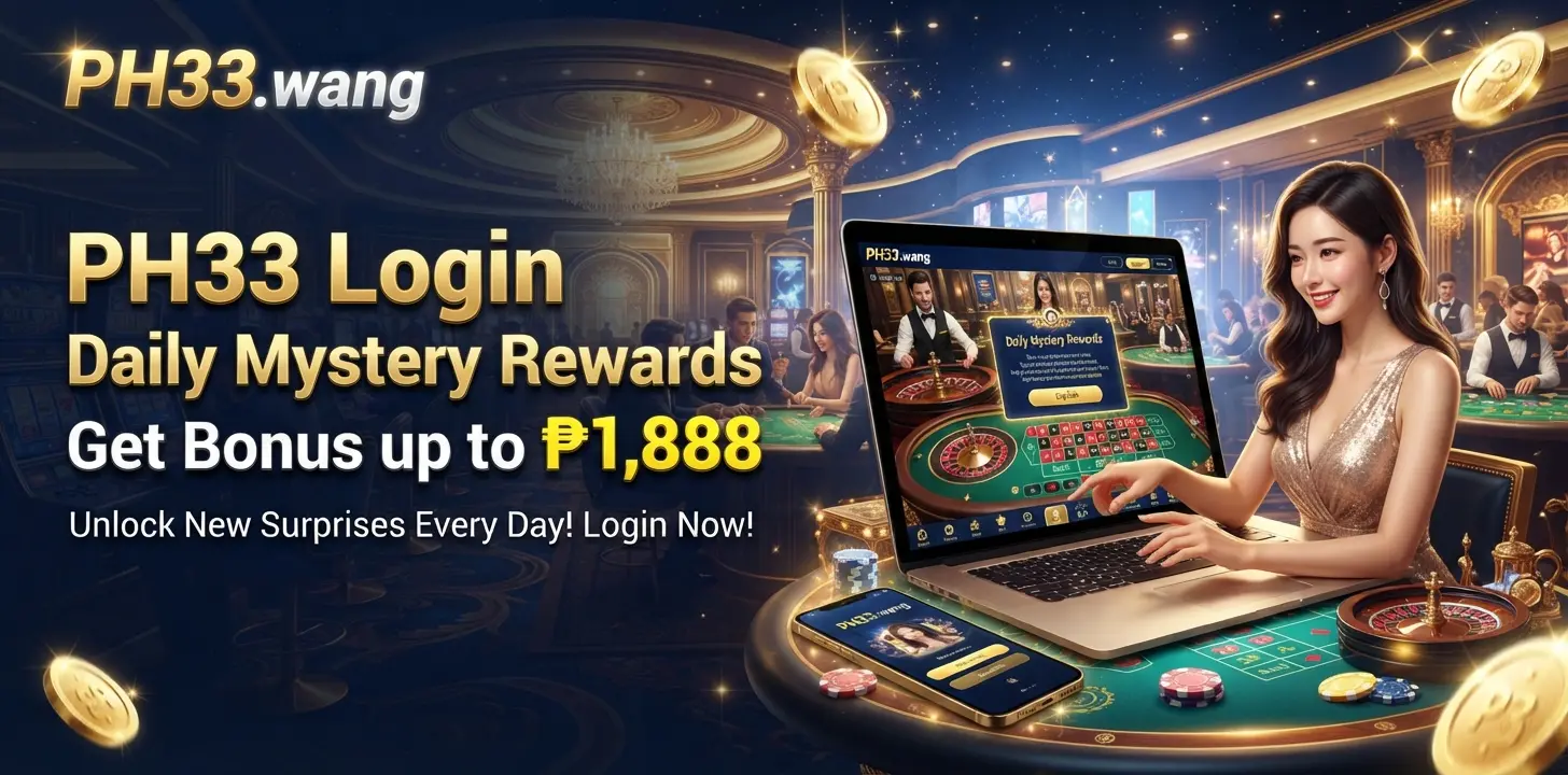 PH33 Login Daily Mystery Rewards Get Bonus up to ₱1,888